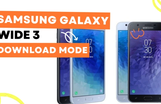 galaxy wide 3 downloading mode