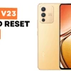 Vivo V23 hard reset