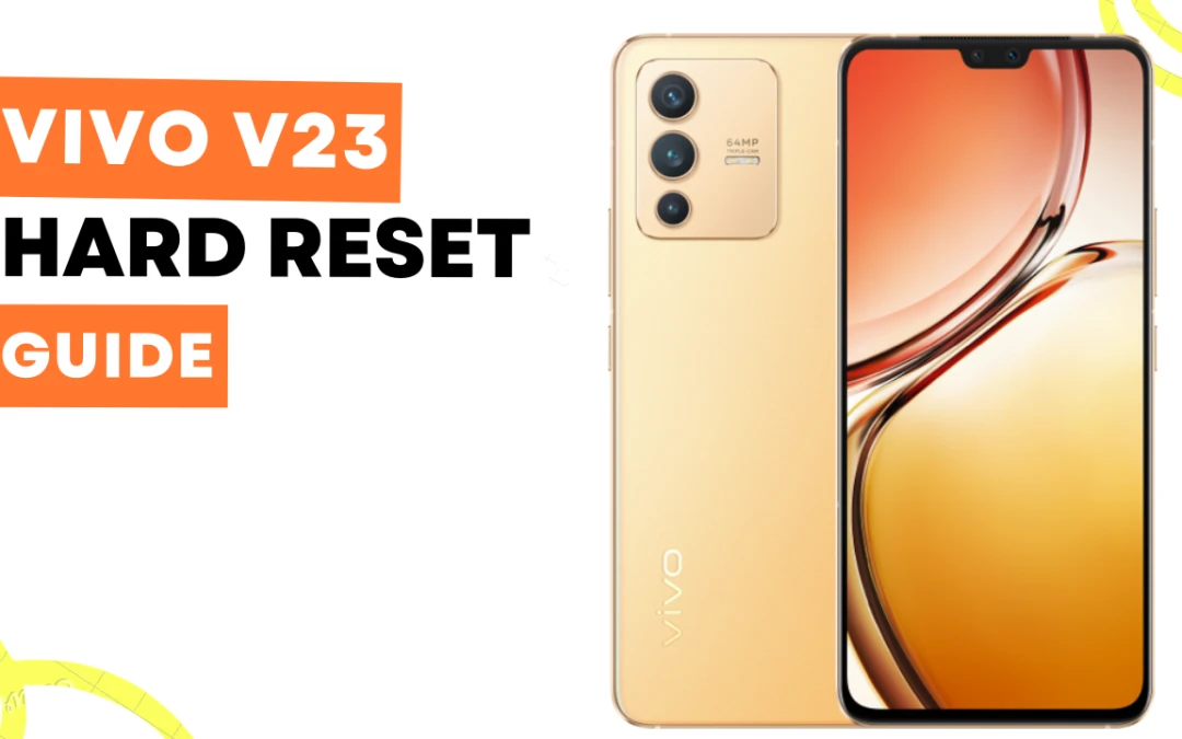 Vivo V23 hard reset