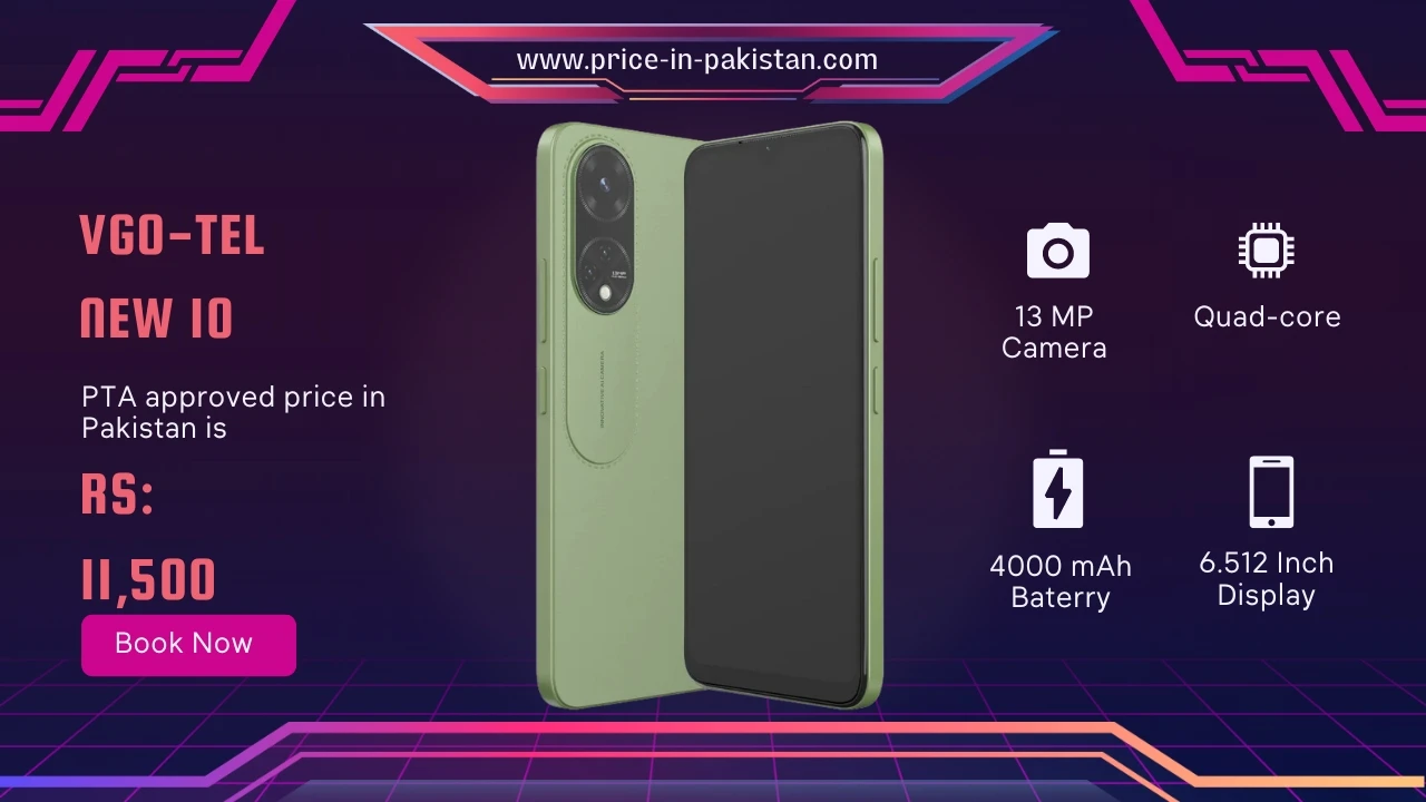 VGO TEL NEW 10 Price in Pakistan 11,500